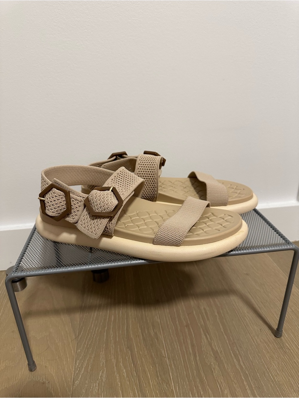 Vivaia Neutral Beige Women's Comfort Sandals 40